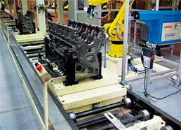 Sooq發(fā)動(dòng)機(jī)裝配線的輸送形式 現(xiàn)代發(fā)動(dòng)機(jī)制造的高效血脈